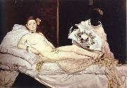 Edouard Manet olympia oil on canvas